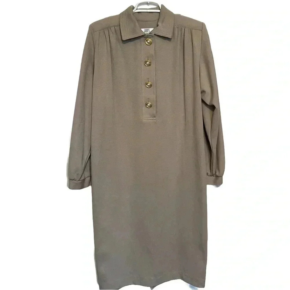 Vintage Gumps Classic Shift Dress- Rare Find -Womens Size 10